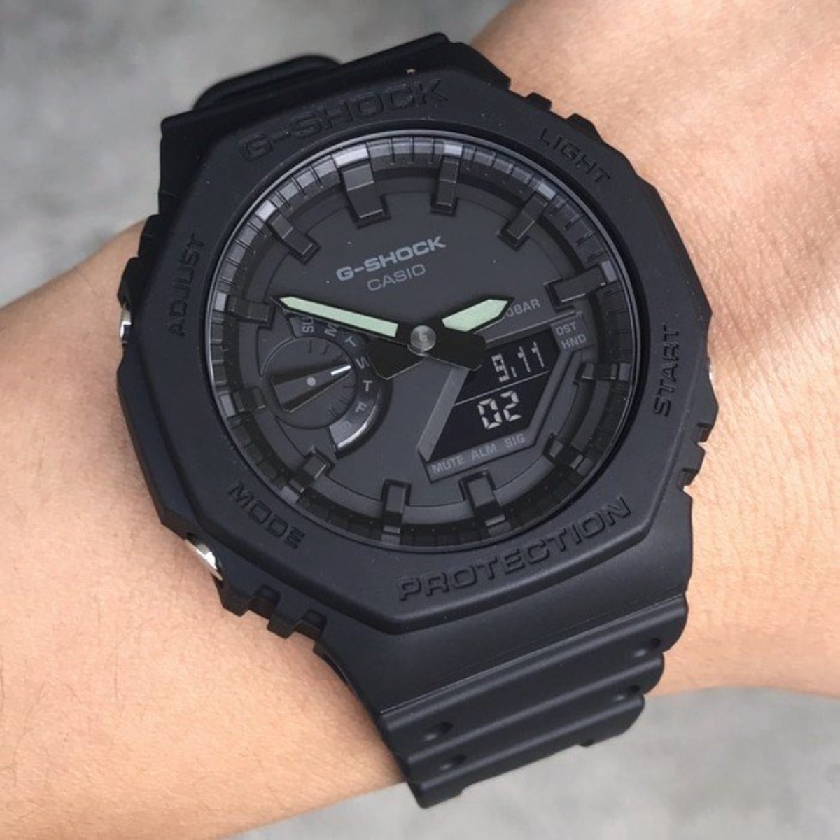 CASIO G-SHOCK GA-2100-1A1JF カシオーク ブラック | avanza.com.br