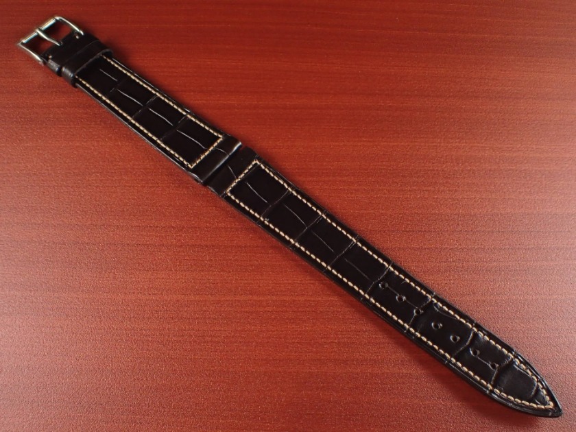 ジャン・クロード ペラン革ベルトクロコダイルチョコレート