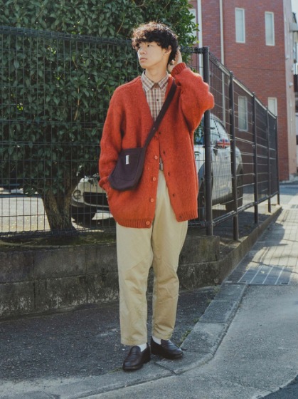 メンズ小さめバッグを使ったコーデ③TRAVELER'S FACTORY