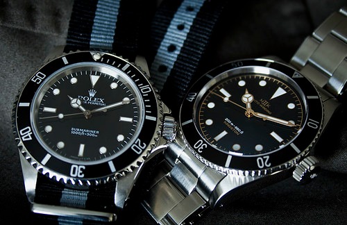 ②デイト表示がない分シンプル