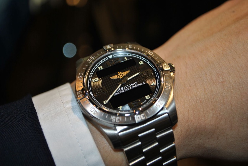 ブライトリング エアロスペースの電池交換の目安