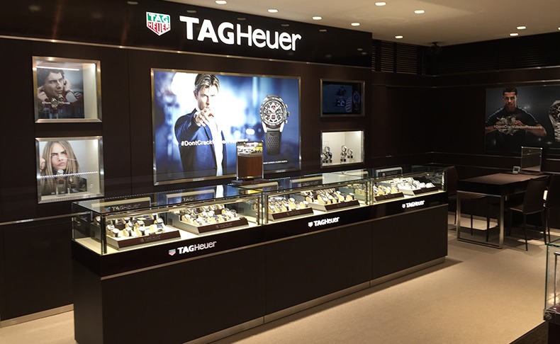 20以上のブランドを取り揃えている