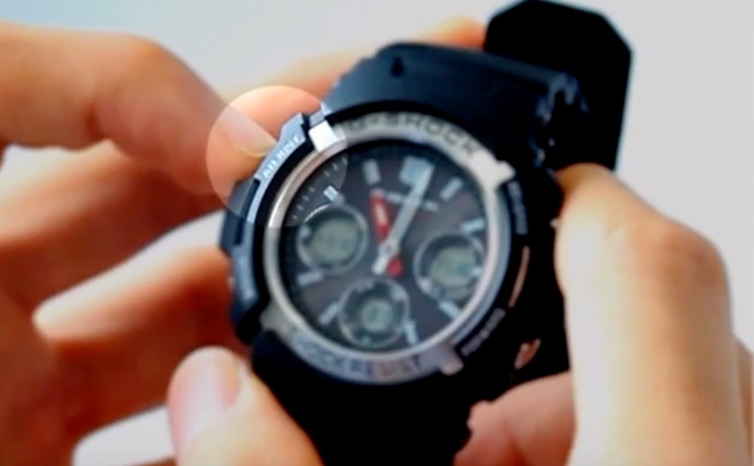 STEP1:左上のADJUSTボタンを長押し