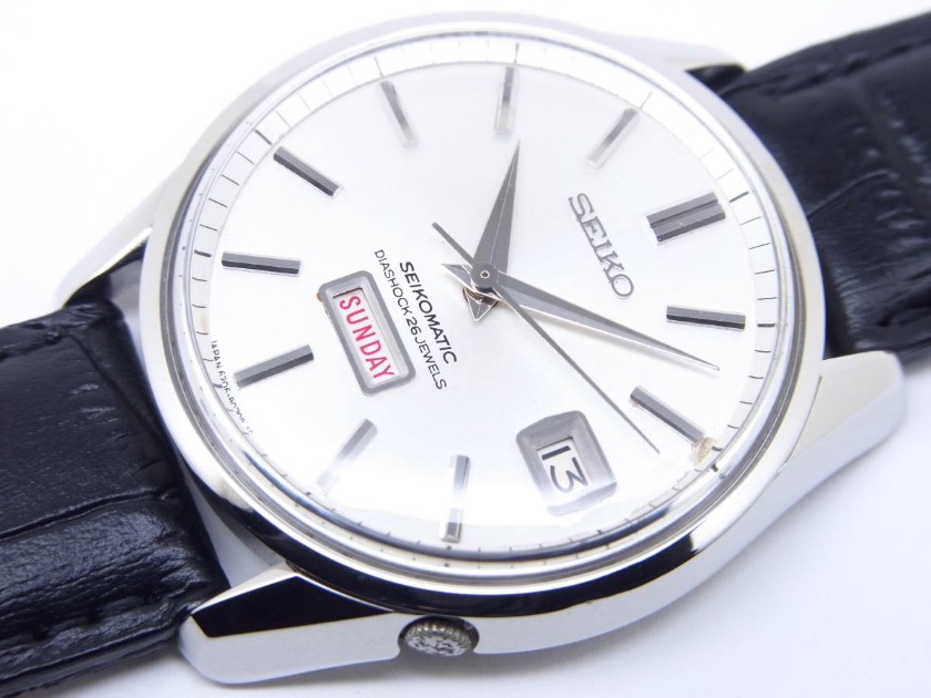 セイコーマチック ウィークデーター 自動巻 26石
