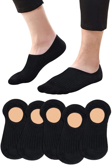 マナー3：足が見える短い靴下はNG