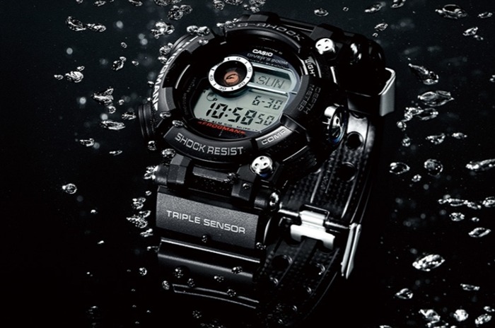 G-SHOCKと比べて衝撃に弱い