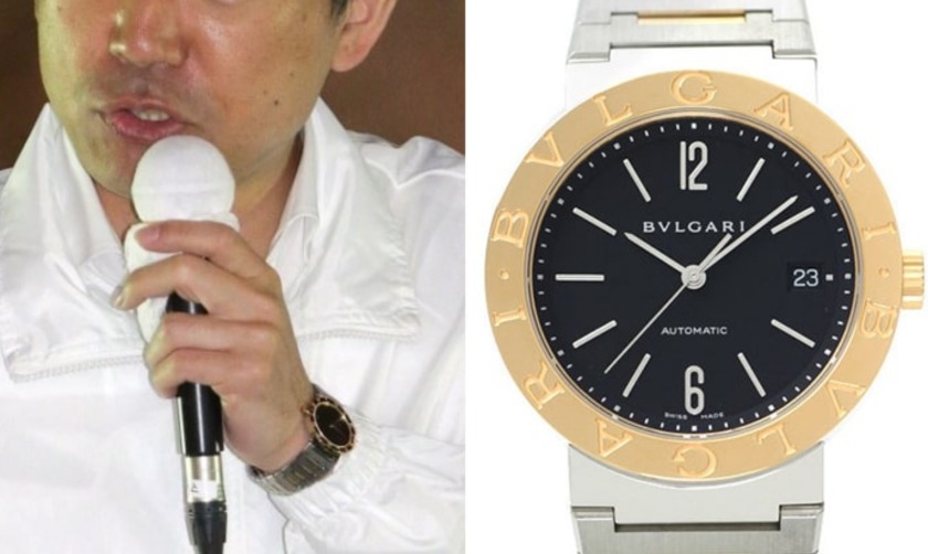 【芸能人・有名人】ブルガリの腕時計：橋下徹さん