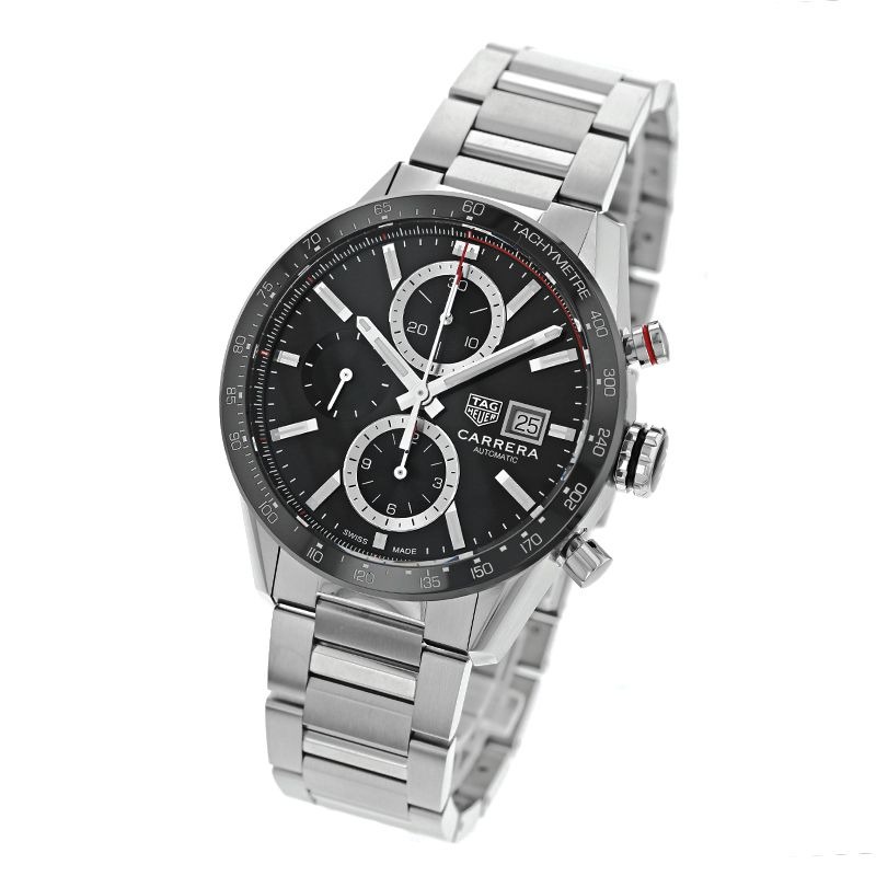 タグホイヤー"カレラ クロノグラフ"の魅力1：スポーティなデザイン