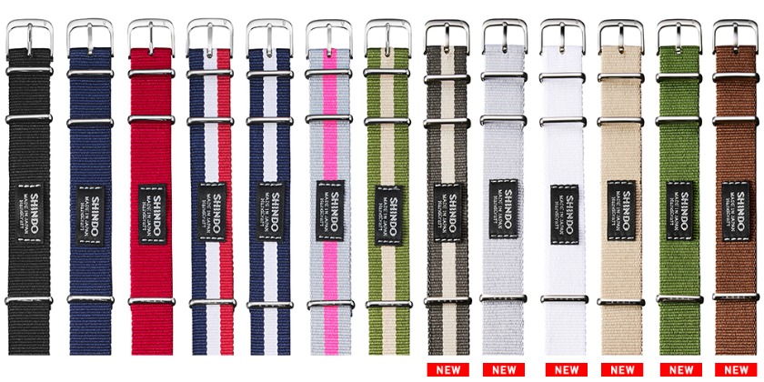 Knotの腕時計ストラップ　SHINDOベルト