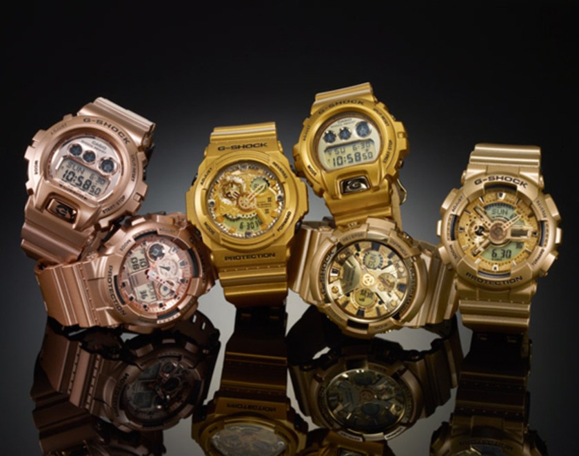 G-SHOCK"ゴールド"はゴージャスなのに定番らしさも持ち合わせる
