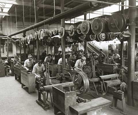 1893年に生まれたナイフ工場