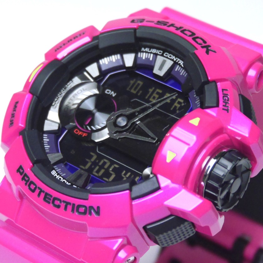 G-SHOCK レアカラー GBA-400 Bluetooth ピンク GBA-400-4CJFサポートページ | CASIO
