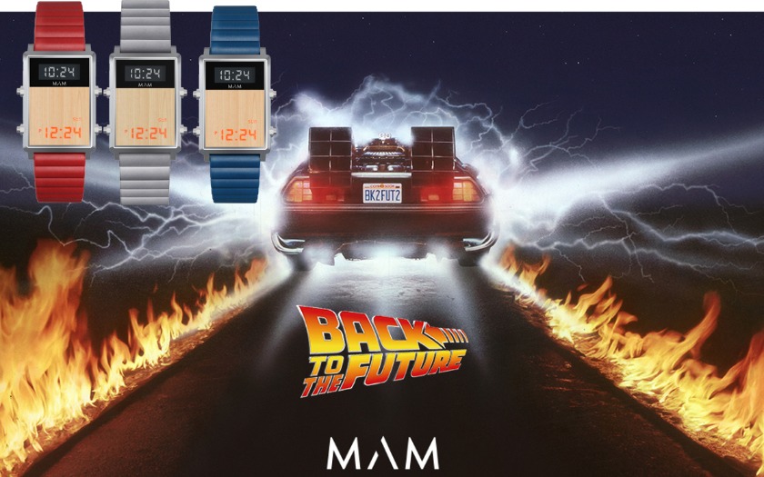バックトゥザフューチャーの時計は映画ファン向けの本格派