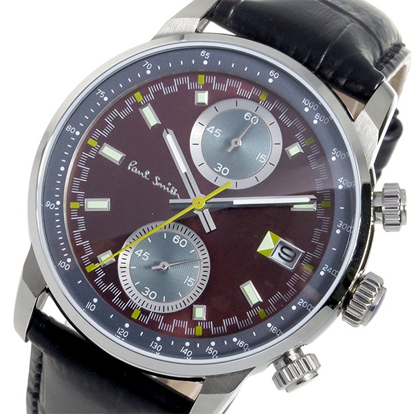 ポールスミス(Paul Smith)　ブラックレザー P10036