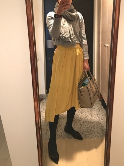 オフィスコーデ＋AppleWatch