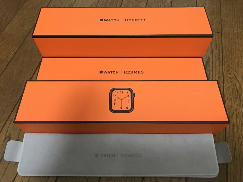 apple watch Hermes アップルウオッチ 豪華箱