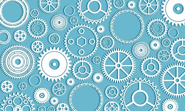 4つの歯車で力を伝える