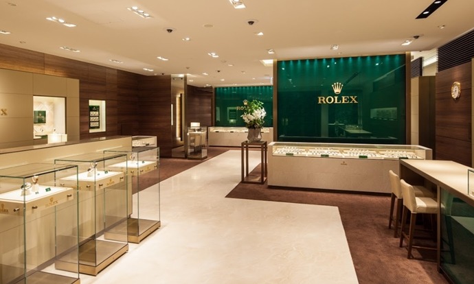 ロレックスブティック大丸神戸の特徴
