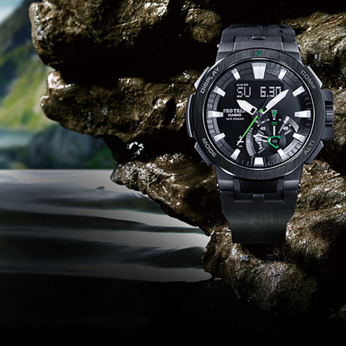 新発売】 プロトレック PRW-7000-1AJF 腕時計(アナログ)