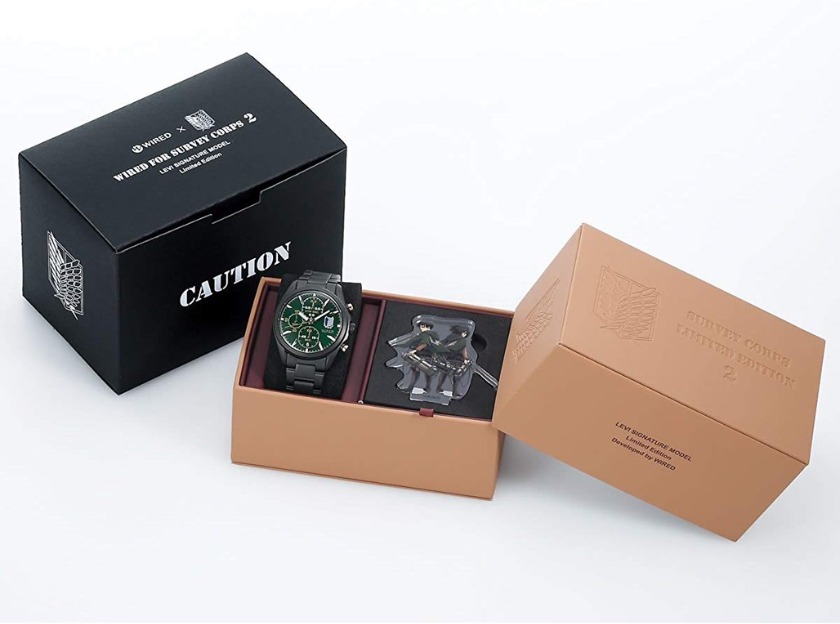 進撃の巨人×WIRED リヴァイ限定モデル