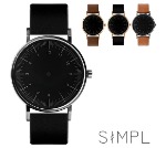 シンプル ウォッチ (SIMPL WATCH) 「リバース」針がない時計