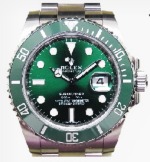 ロレックス　グリーンサブマリーナ （116610LV）