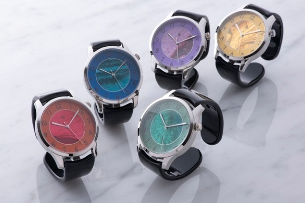 ①色鮮やかな『金沢五彩箔』