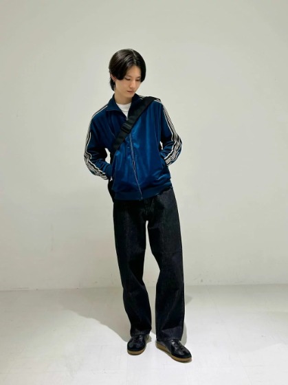 ジャストサイズトラックジャケット×デニム