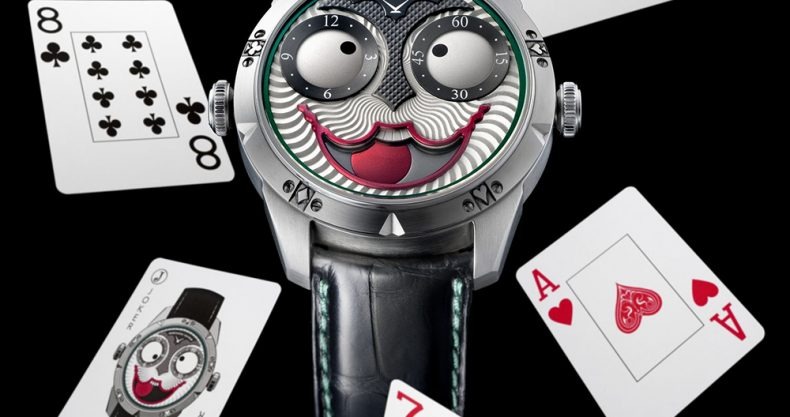 ジョーカーの時計は自由なアイデアから生まれた時計多数