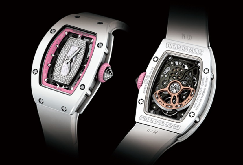 リシャールミルのレディース時計は技術品の領域