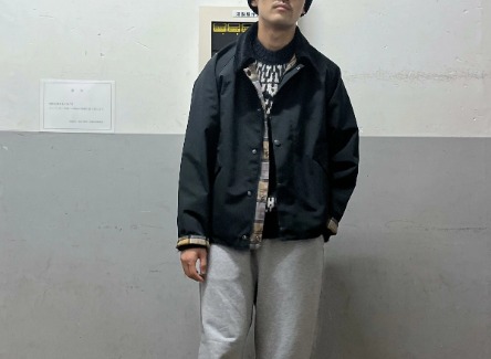 リバーシブル×スウェット