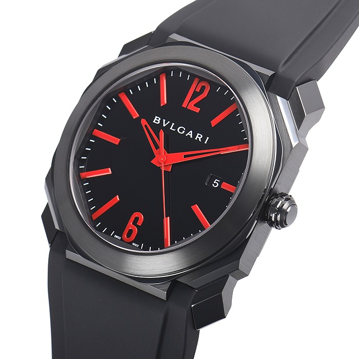 ブルガリの腕時計：オクト ウルトラネロ BGO41C9BSVD