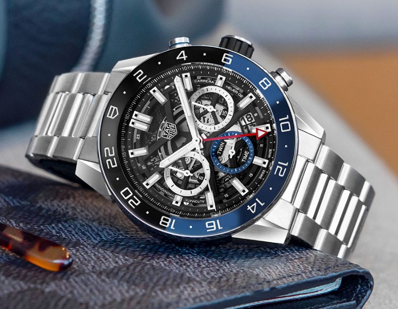 カレラ キャリバー ホイヤー02 クロノグラフ GMT