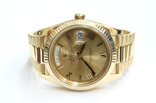 ロレックス×金無垢 228238の買取相場