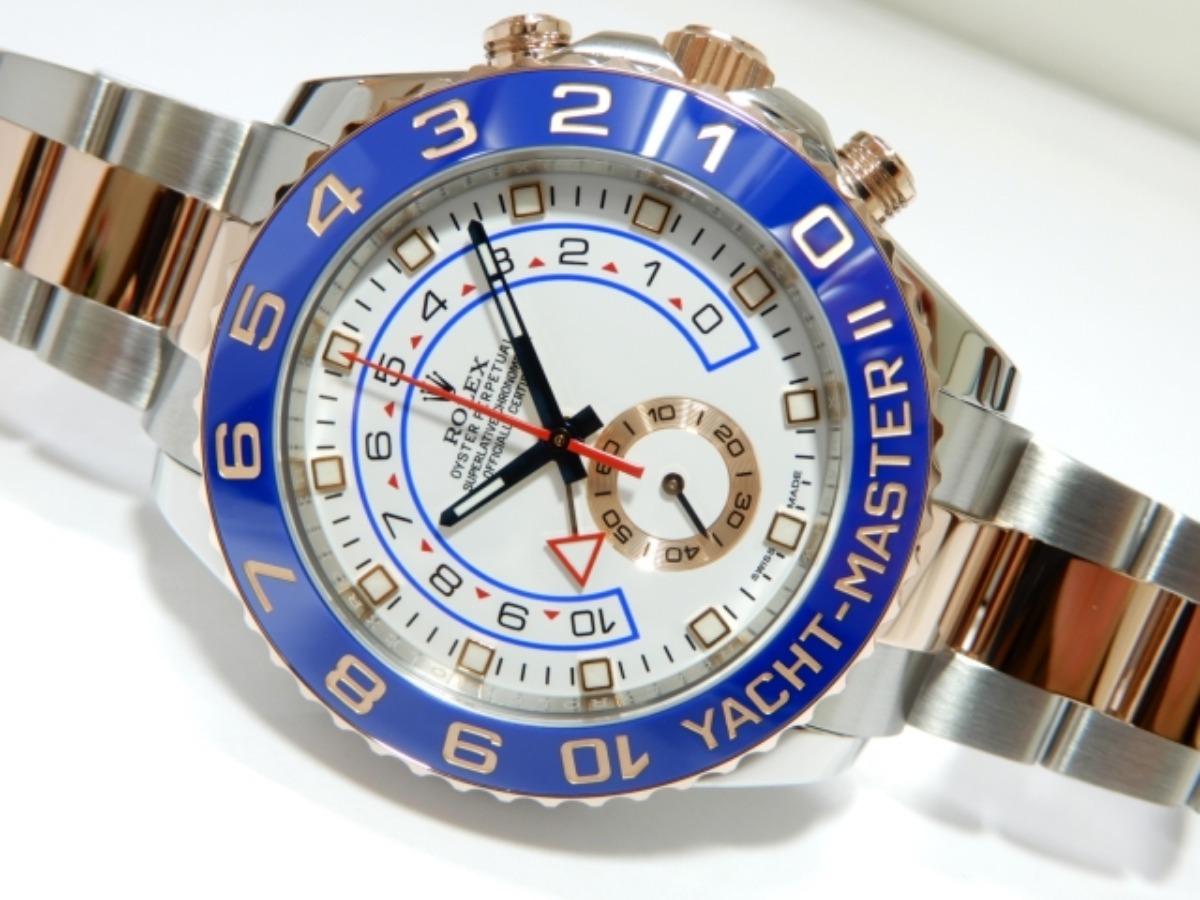 ご依頼商品 ロレックス ヨットマスターⅡ 116680 SS AT 白文字盤 ABランク