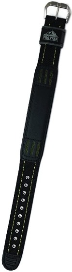 プロトレック用 皮/布製 一本通しバンド 