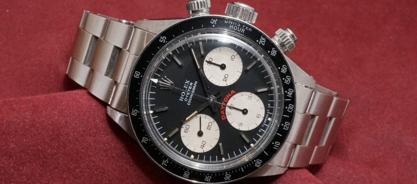 デイトナ6263×ブラック文字盤の買取相場