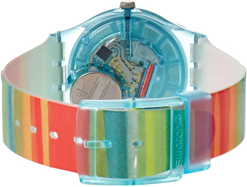 スウォッチ(Swatch)×防水性モデル：COLOR THE SKY GS124