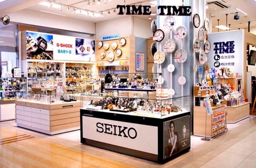 呉市の時計店：タイムタイム ゆめタウン呉店