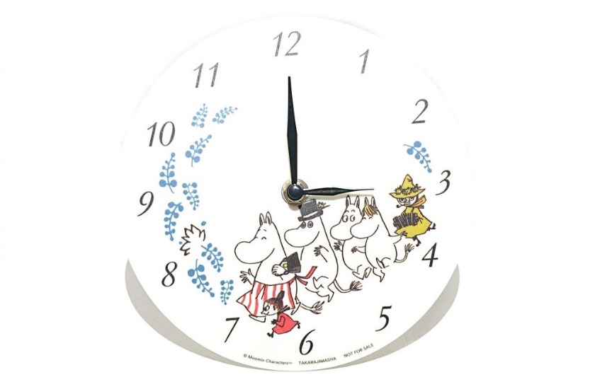 雑誌「InRed（インレッド）」のムーミン壁掛け時計とは？