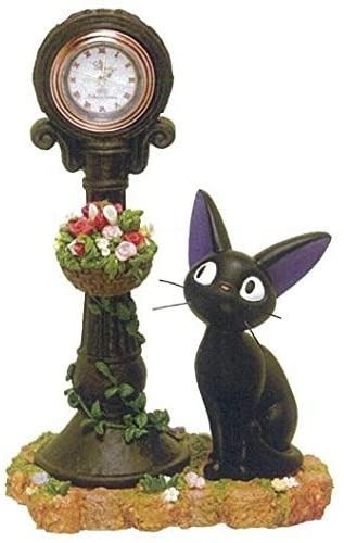 魔女の宅急便 ジオラマ置時計 街角のジジ