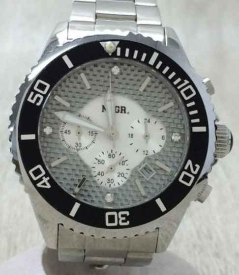 MSGR(メッセンジャー)：10周年記念クォーツ時計（SLV/SLV）