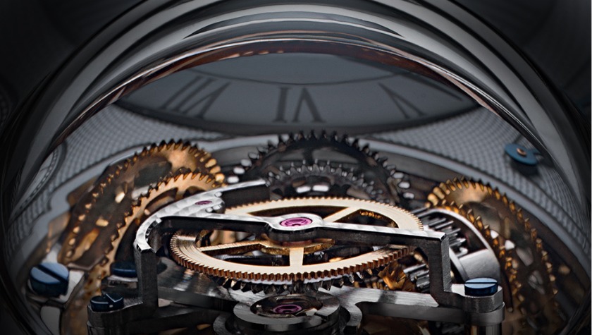 ジャイロスコープトゥールビヨン・クリストファー コロンブス スケルトン チャールズ フレック