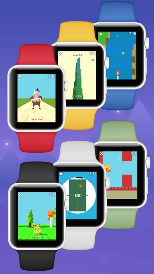 AppleWatchのゲームアプリ：Arcade Watch Games