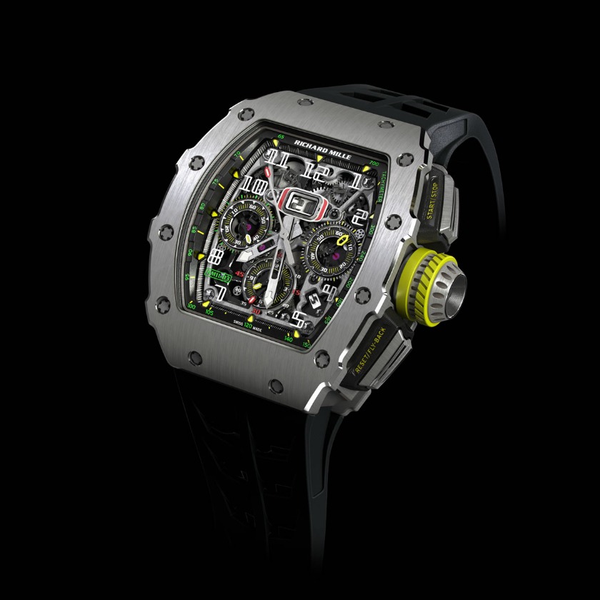 2位：RM 11-03   AUTOMATIC FLYBACK CHRONOGRAPH