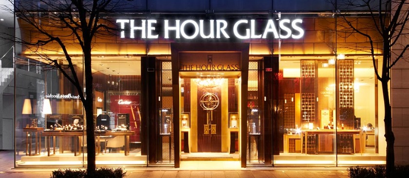 銀座の時計店：アワーグラス銀座店