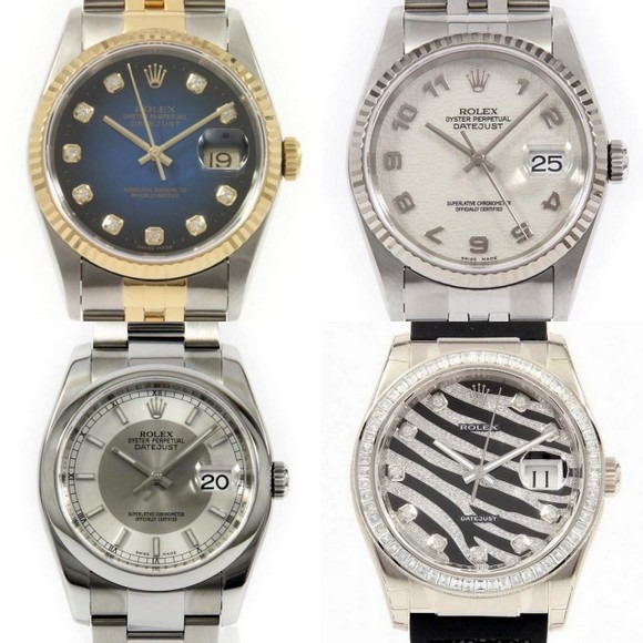 種類が豊富な文字盤