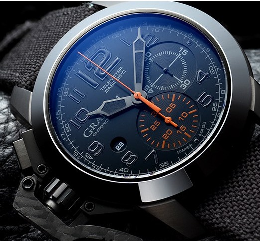 クロノファイター オーバーサイズ ブラック