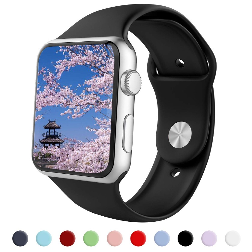 アップルウォッチスポーツバンド シリコン製の特徴