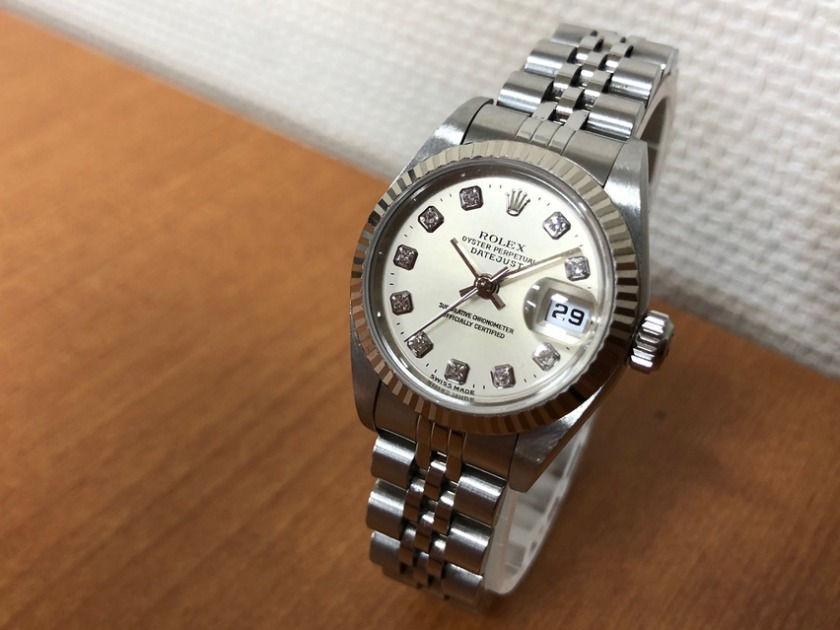 ロレックス"デイトジャスト10P" ダイヤモデルは買取額が高い？
